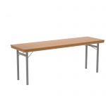 Klapptisch, 200x60 cm (B/T), 72 cm hoch, 4-Fuß, 